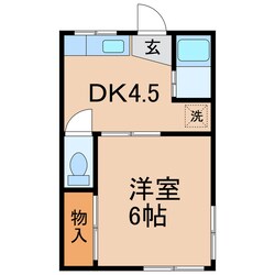 保土ケ谷駅 徒歩10分 2階の物件間取画像